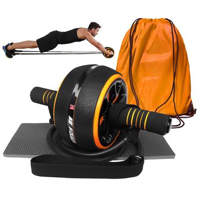 Ab Roller Workout Fitness Esercizio Addominale Wheelaa Roller Elastico Forza per Braccia Vita Gambe Allenamento Roll Out Attrezzatura Muscolare