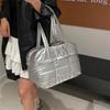 Genți de mână pentru femei Genți crossbody din nailon de culoare uni pentru femei Genți de umăr matlasate casual pentru femei pentru cumpărături, călătorii