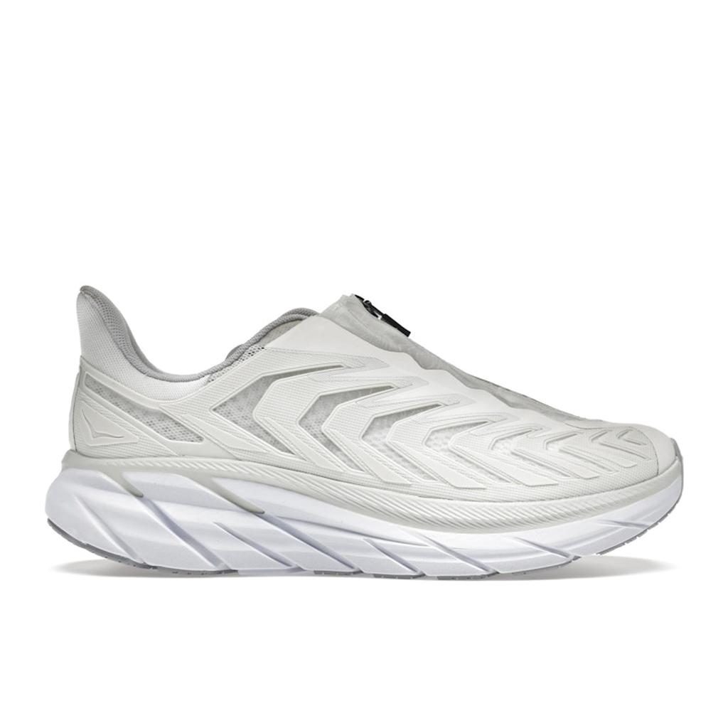 HOKA Project Clifton Blanc De Blanc Unisex Sneakers Cream Lunar-Rock 1127924-BDBLR