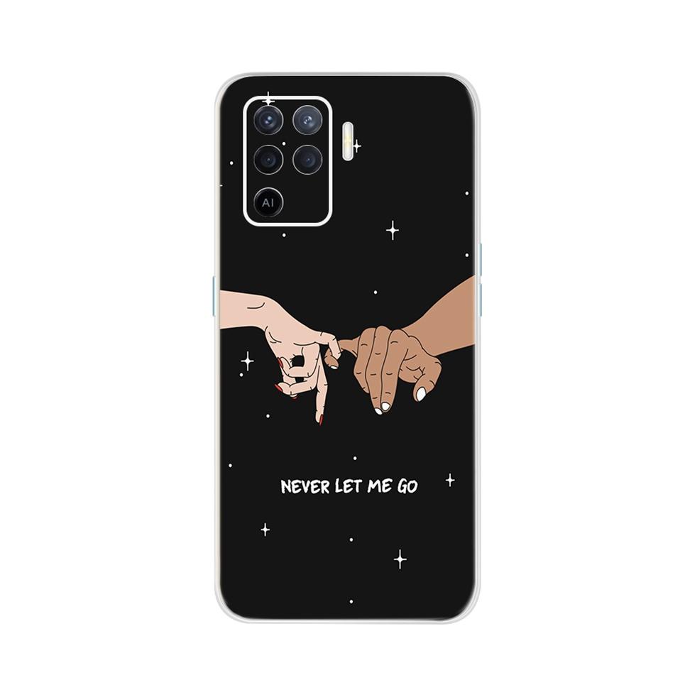 For OPPO A94 54 A74 Case 59 Cute Fashion Painted Mobile Phoen Case For OPPO A54 A 94 74 4G Cover OPPPA74 Soft TPU Silicone Coque
