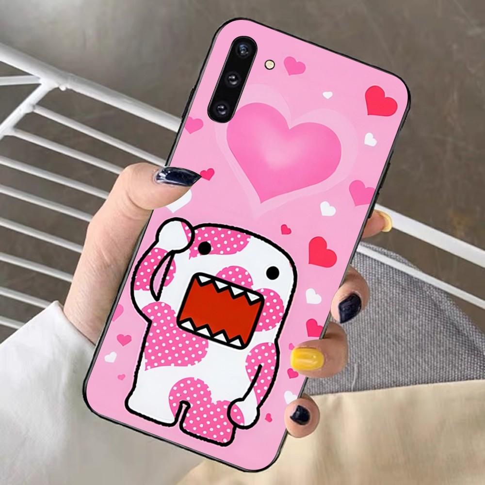 Cute Domo-kun Phone Case For Samsung Note 8 9 10 20 pro plus lite M 10 11 20 30 21 31 51 A 21 22 42 02 03
