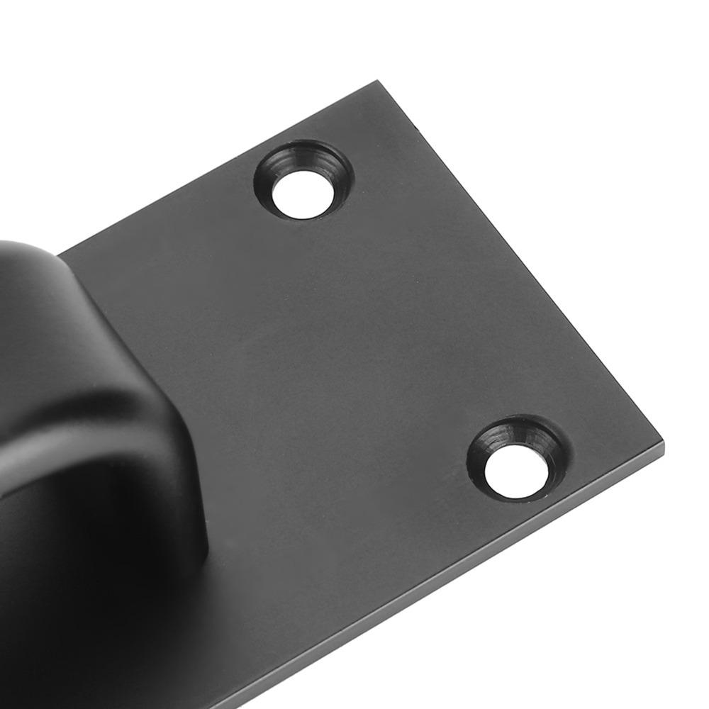 2 Pack Aluminum Alloy Door Pull Handle Black Barn Door Handles Sliding Door Handle  Kitchen Cabinet