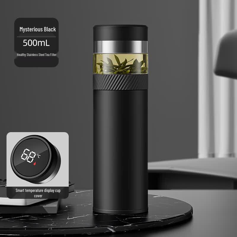 Smart Insulated Tea Mug with Temperature Display