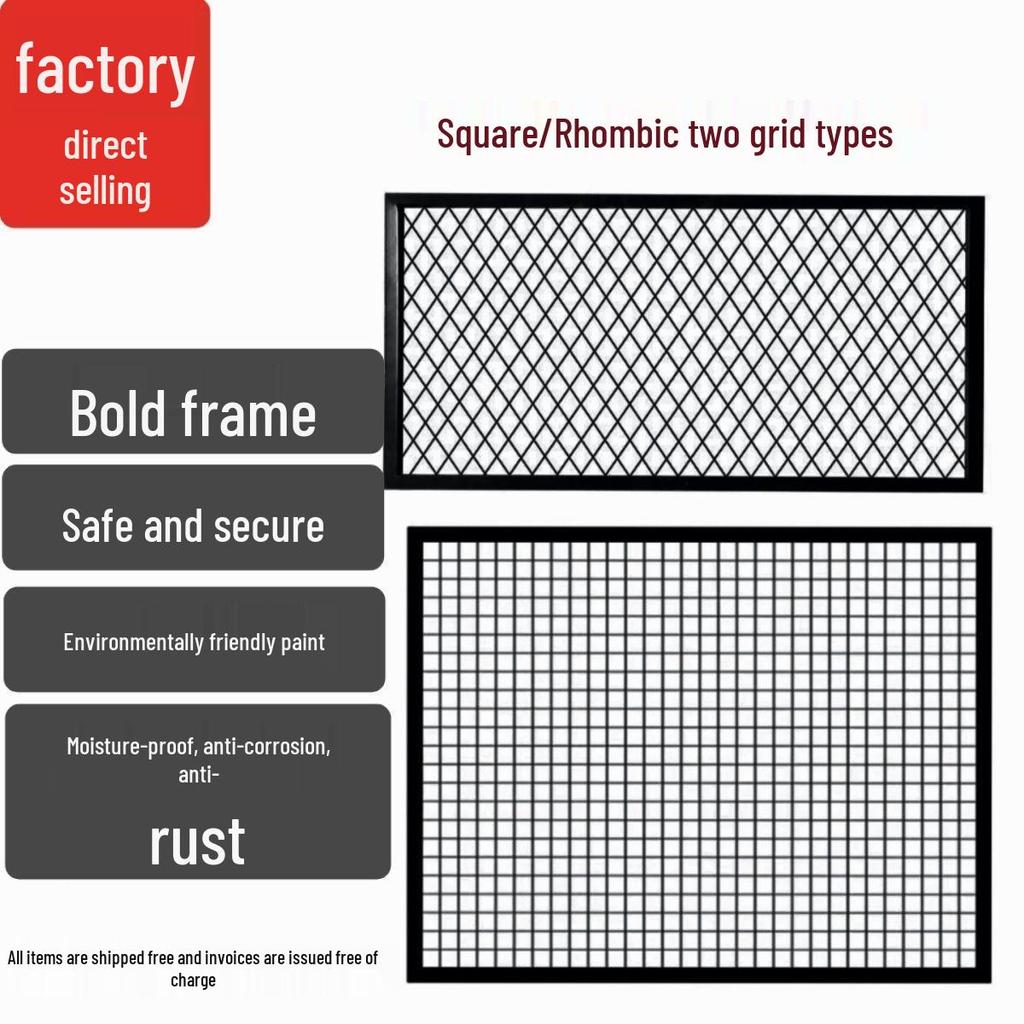 Decoratief Gesmeed IJzeren Gaas: Diamantdraad in Industriële Stijl voor Muren, Plafonds en Scheidingswanden.