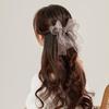 CHIMERA Gauze Hair Clip, Bow-Shaped Layered Clip, Hair Accessory, Hairpin