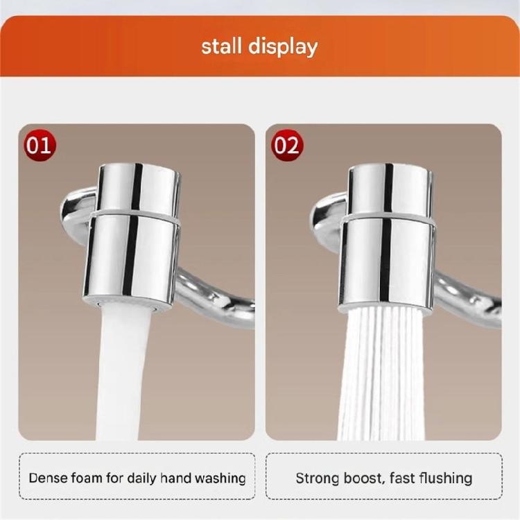 360 Rotating Faucet Adapters Easy Twist Angle Control Strong Build Water Outlet Extenders for Hand Washing Plant Watering