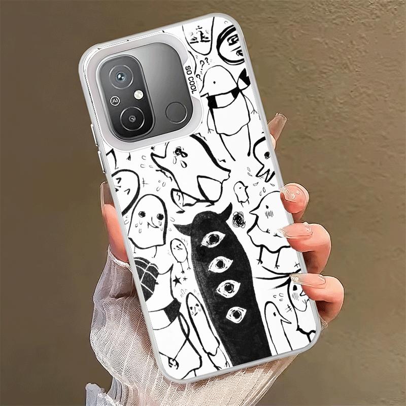Oyasumi Punpun Anime Shockproof Phone Case for Xiaomi Poco X7 X6 X5 X3 Pro F7 Ultra M8 Redmi 15C 15 14C 13C 12C 10C 13 12 10