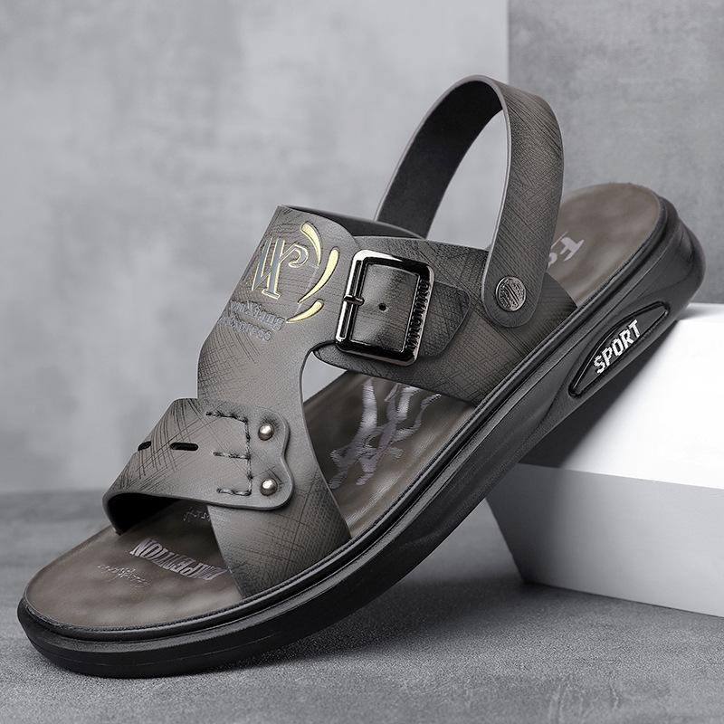 Men's sandals summer non-slip beach shoes men's foreign trade large size new flip-flops casual wear cool slippers