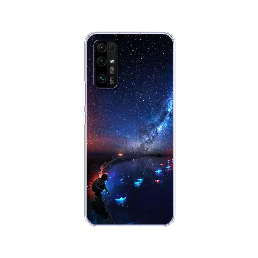 Чехол премиум-класса для HONOR 30 BMH-AN10, мягкий силиконовый чехол из ТПУ для Honor 30 Pro + чехол Honor30 Pro Plus EBG-AN10, бампер звездное небо Honor 30