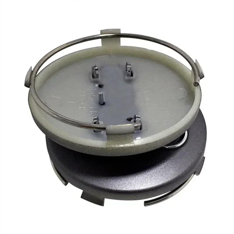 4 szt. 60 mm Do Audi A3 A4 A5 A6 A7 A8 S4 S6 Akcesoria Stylizacja Samochodu Kołpak Środkowy Felgi Emblemat Nakładki na Piasty Odznaka 4B0601170
