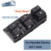 93570-F2100 for Hyundai Elantra 2017 2018   Master Power Window Control Switch Glass Lifter Button with Auto Down