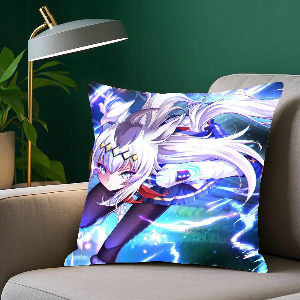 Cartoon Anime O-Oguri Cap Pillow Case Home Decor Throw For Sofa Bed Car Room Decor Gift Idea