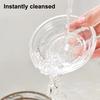 Glass Garlic Grater Bowl, Manual Ginger Mincer Plate, Multifunctional Seasoning Dish for Ginger Garlic Paste, Kitchen Grinding Tool