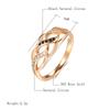 New  Rose Gold Boho Ring For Women Hollow Flower Natural Black Zircon Ring Vintage Bride Wedding Fine Jewelry