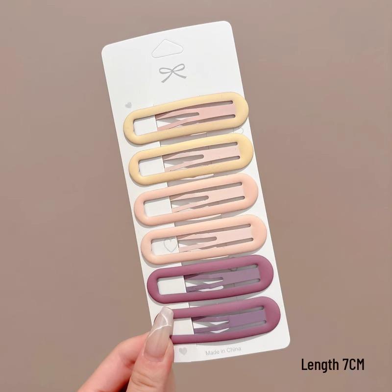 Matte Bobby Pin for Women – High-End Hair Clip for Baby Hair, Forehead, and Side Bangs