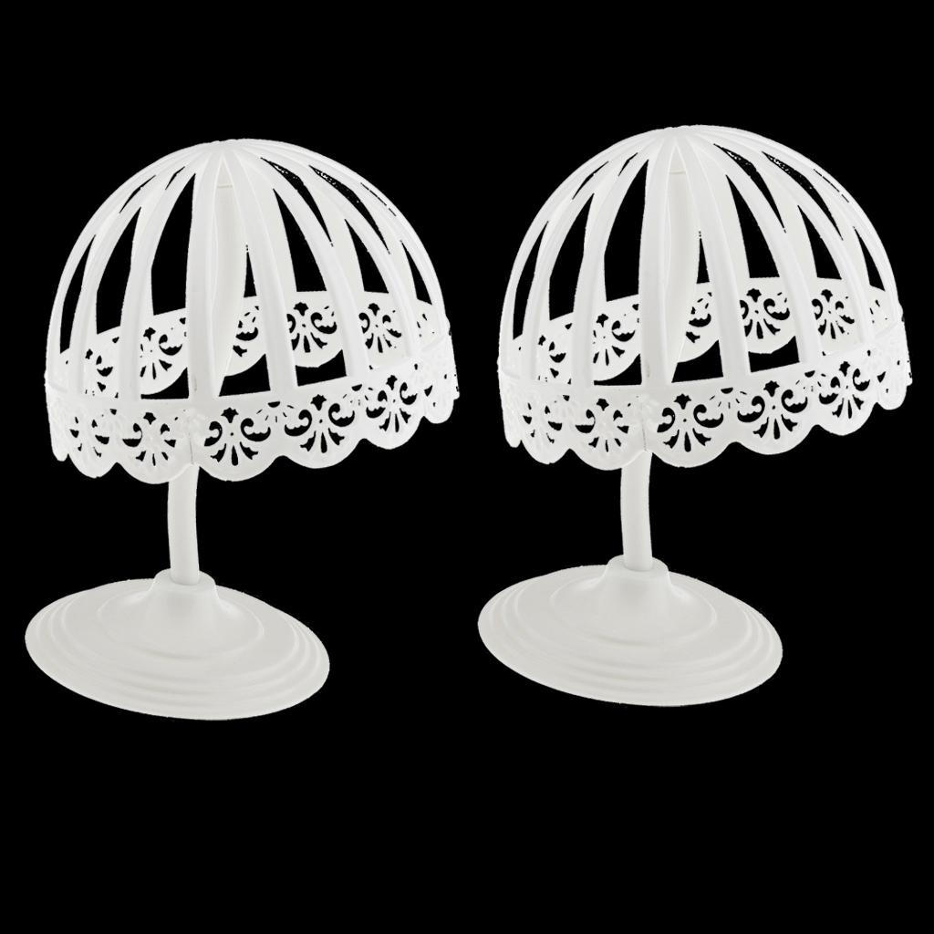 

2 штуки Розничный Дом Пластиковый Детский Шляпа Кепка Хранение Дисплей Держатель Волосы Парики Сушилка стойка и полка