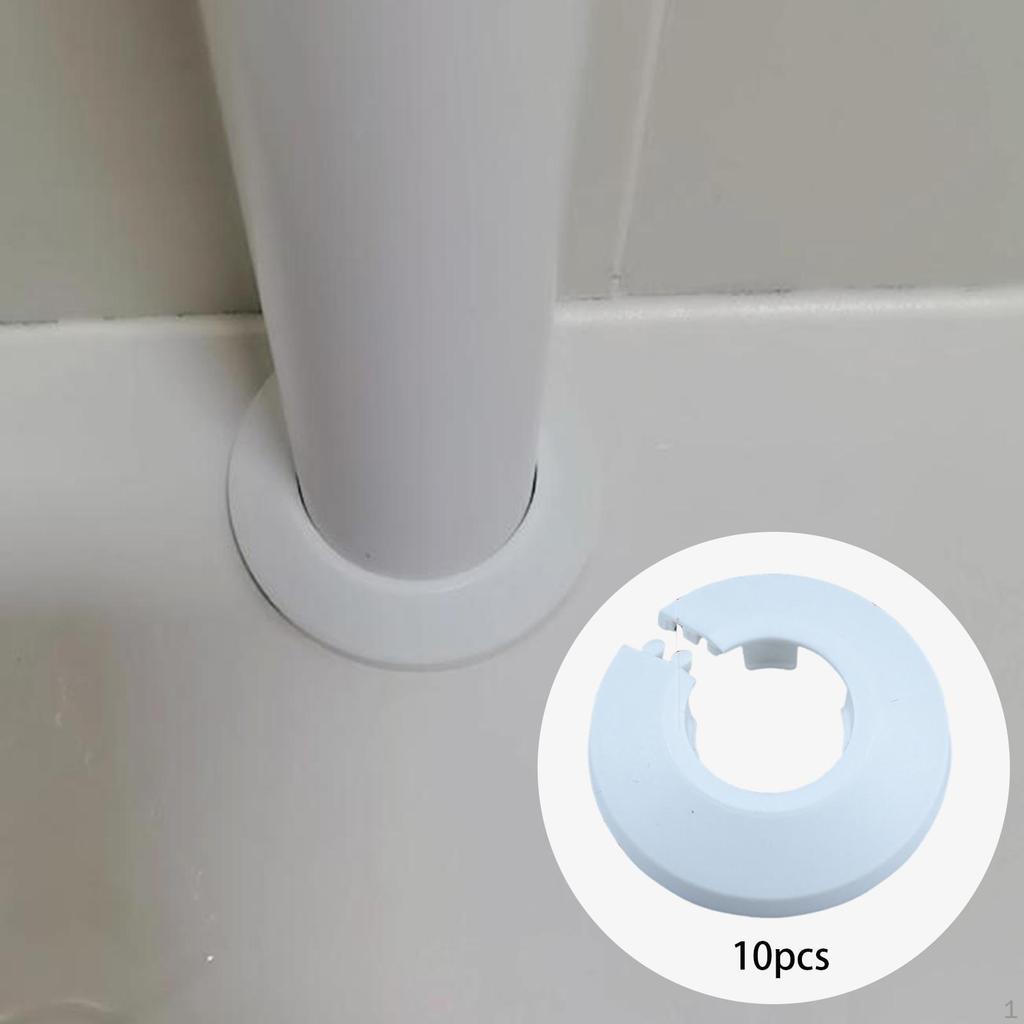10 kusů Kryty přírub vodních trubek Rychlá instalace Vzhledové Víceúčelové