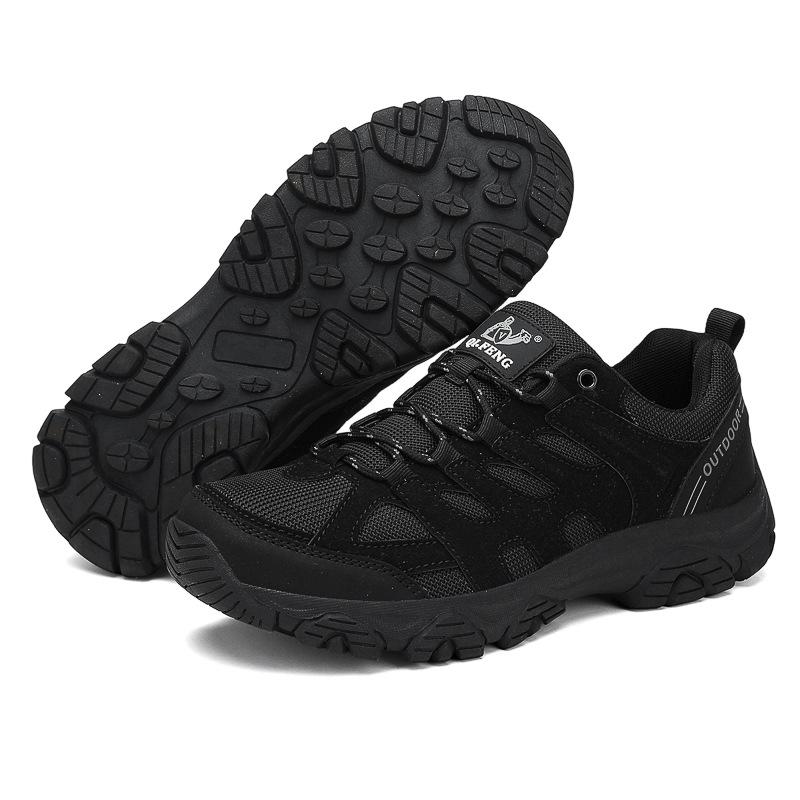 Outdoor Shoes 2025 Autumn New Warm Hiking Shoes Men's Off-road Hiking Shoes Outdoor Cycling Shoes