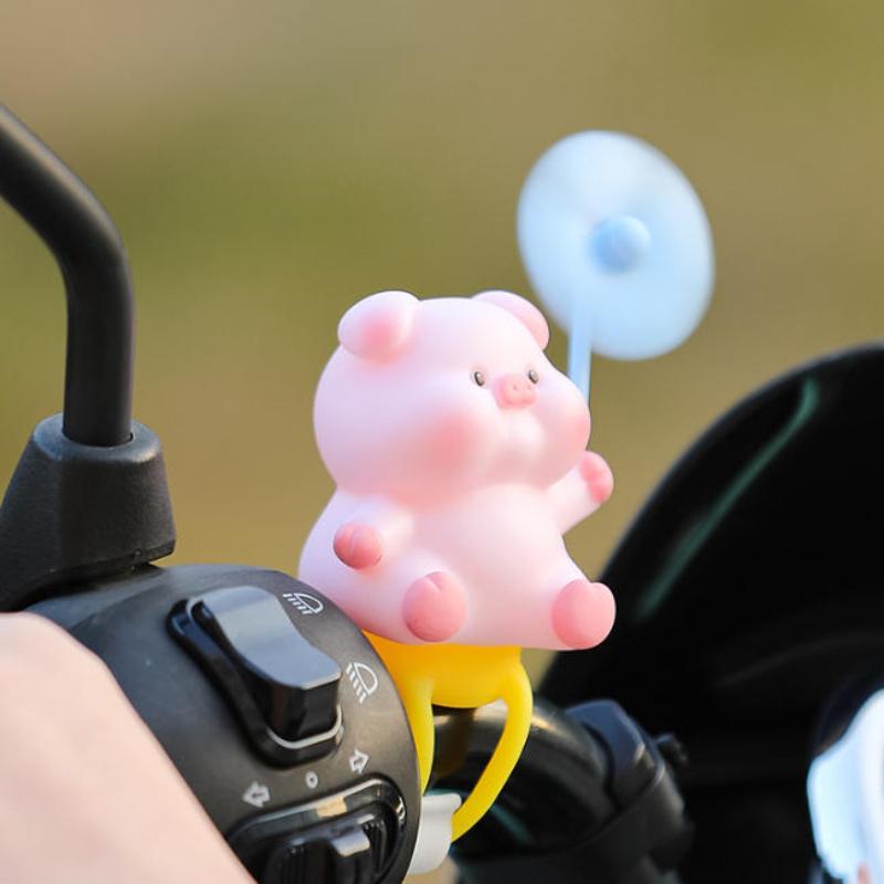 Bike Handlebar Decorations Exquisite Weatherproof PVC Ornaments for Touring Bikes Road Trip Decor