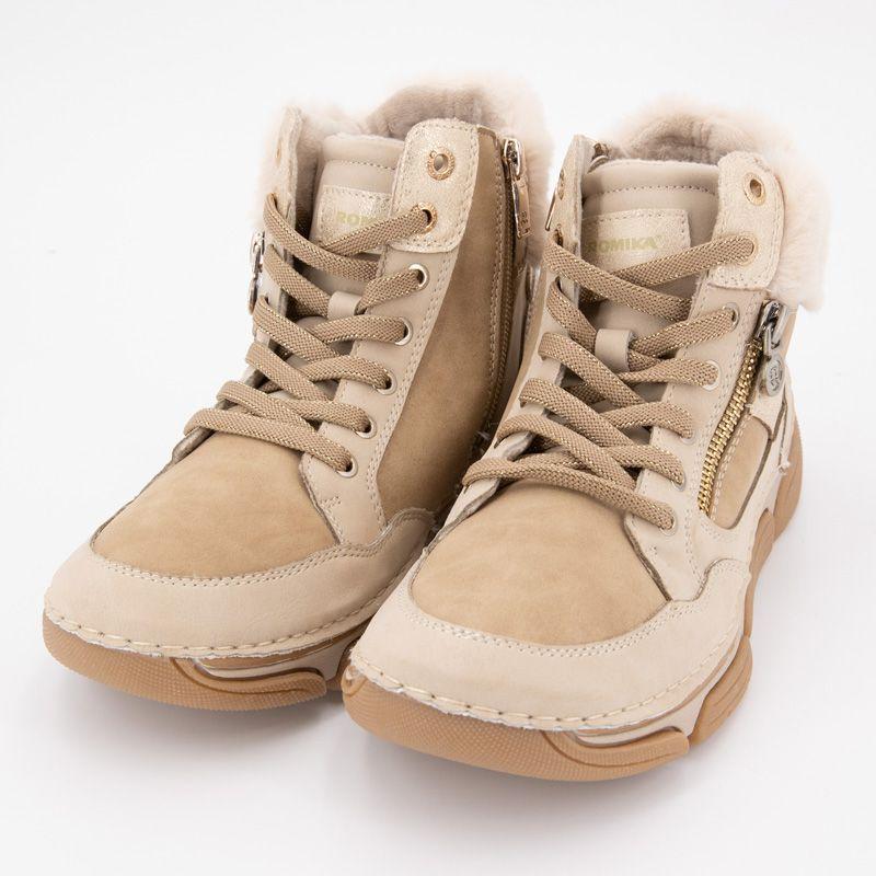 High-top Basket Sand 95r0062014 T 36/41 Woman ROMIKA