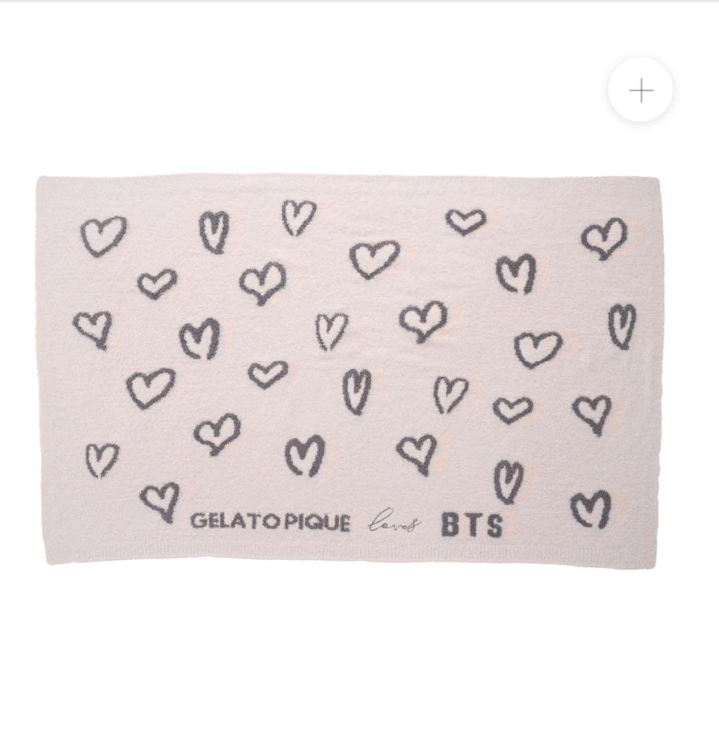 

[USED] BTS Gelato Pique Blanket Pink