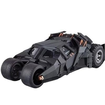 1/18 Klassieke film auto 2008 Bat-mobile Legering Bat Sportwagen Model Diecast Metaal Race Gevechtsvoertuigen Model Geluid Licht Kinderen Geschenken