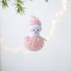 Cloth Christmas Angel Doll Hanging Pendants Xmas Tree Pendant Plush Toy Pendant  Home Decor