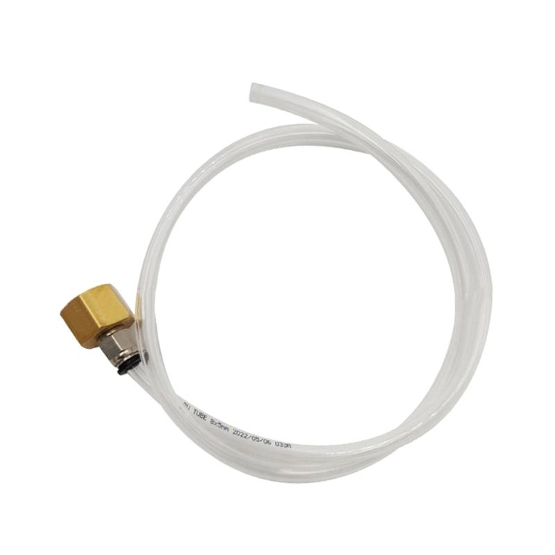 Pressure Regulator Valves with Hose Line and Adapter for Whipped Cream Chargers 0.95Liter 580g Tank M11 Thread Universal