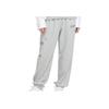 Nike Logo Waistband Cuffed Casual Knit Joggers Women Joggers Gray DR6228-063
