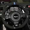 Hand Sewing Steering Wheel Cover For Volkswagen Golf 6 GTI MK6 Polo GTI Passat