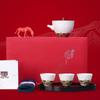 Dehua White Porcelain Kung Fu Tea Set