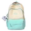 Schoolbag1011 new Korean version schoolbag college style large capacity schoolbag niche student backpack lightweight waterproof backpack