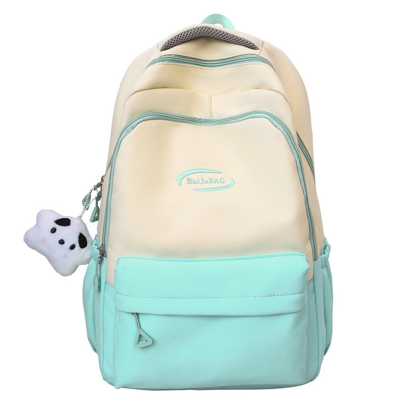 Schoolbag1011 new Korean version schoolbag college style large capacity schoolbag niche student backpack lightweight waterproof backpack