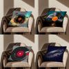 Record Vinyl DJ Ar Throw Pillow Case For 45x45cm,55x55cm,30x30cm For Home Bedroom Decoration And Protector