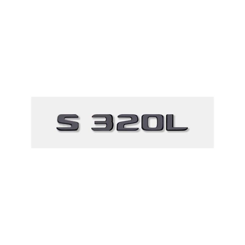 Mercedes Car Body Stickers: S350L, S400L, S500L, S600L Emblems, Rear V12 Tail Marks, Side Badges