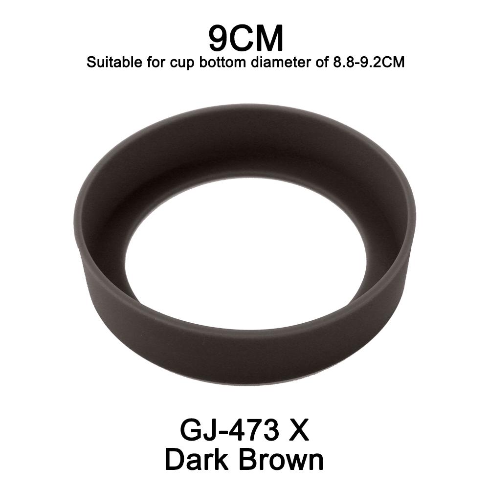 1Pc18.5G 9CM Soft Silicone Cup Bottom Protective Cover Stewing Beaker Holder Thermos Cup Base Case Wear Resistant Odorless Cup Holders 5