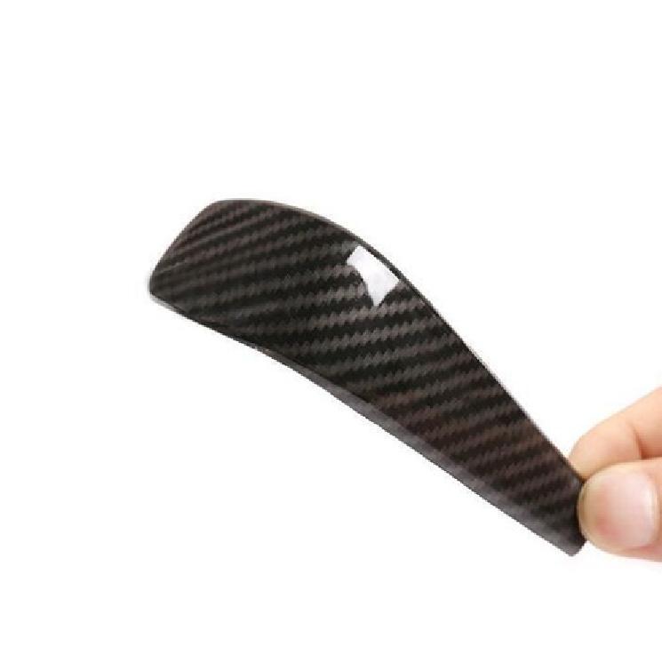 Gear Shift Central Console For BMW 3-Series E90 2005-12 Carbon Fiber Knob Cover