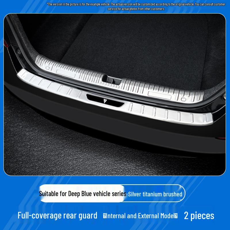 Stainless Steel Sill Scuff Plates & Welcome Pedal for Changan Deep Blue S05/S07/S09/SL03/L07/G318