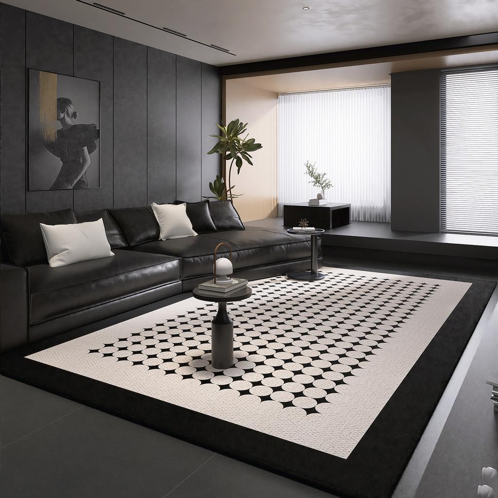 Large-area Living Room Carpet Anti Slip and Easy To Maintain Home Sofa Coffee Table Decorative Carpet