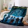 1pc The Lord of the Rings Fellowship of the Ring Flannel Blanket Soft Warm Throw for Home, Office, Travel, All-Season Cozy Bedding GiftL1024