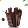 100/200/500 PCS Plastic Coffee Straw Food Grade Thickened Party Drink Straws Three Holes Design Heat-resistant