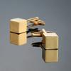 High Quality Novelty Cuff Links Copper Metal Laser Engraving Cufflinks Mans French Suit Accessories Jewellery