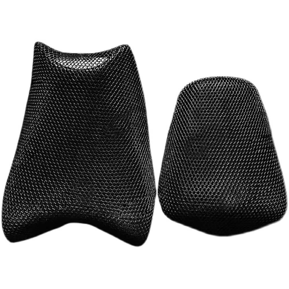 Motorcycle Accessories Mesh Seat Pad Cover For Bajaj Pulsar RS200 RS 200 Heat Insulating Breathable Seat Cover чёрный