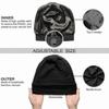 Satin Sleep Bonnet for Hair Protection, Soft Silk Bonnet for Women, Black Nightcap for Sleeping