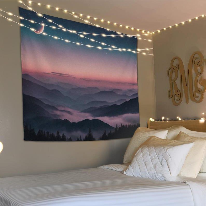 Forest scenery tapestry 75x100 чёрный