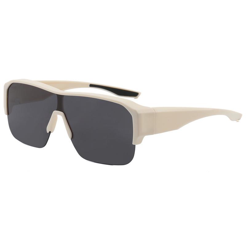 Polarized Anti-UV Clip-on Sunglasses for Prescription Glasses - Ideal for Driving & Sports Cycling.
