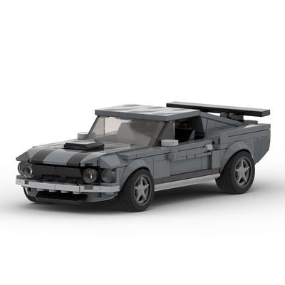Baustein Kompatibel Mit 95701 John Wick Kleinpartikel Kreatives Auto Modell Ornament