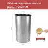 Commercial Stainless Steel Liquid Storage Bucket with Lid