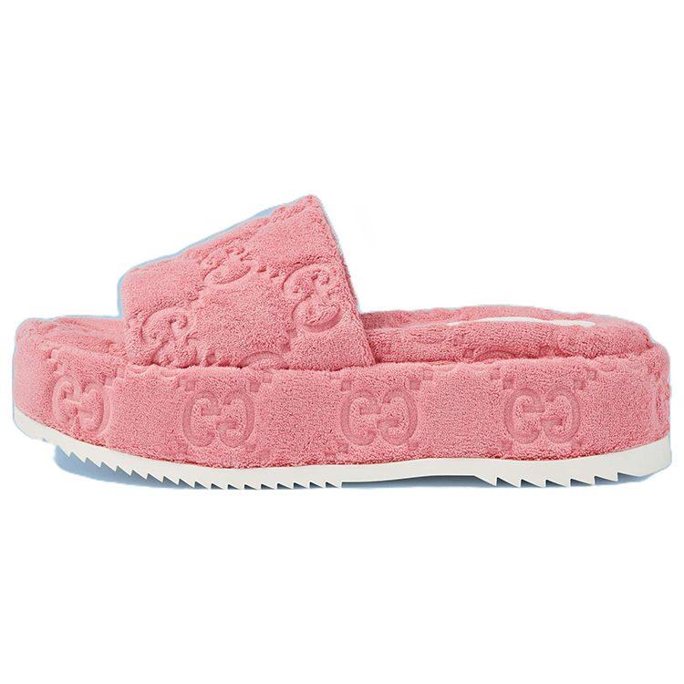 Gucci Wmns Gg Platform Sandal 'Wild Rose' Women's 700599 U2O00 5815