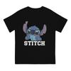 Nerdy Portrait Hip Hop TShirt Disney Lilo & Stitch Film Casual T Shirt Summer Stuff For Adult